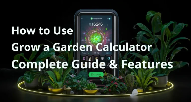 how to use grow a garden calculator complete guide and features